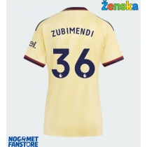 Arsenal Martin Zubimendi #36 Rezervni Dres za Ženska 2026-27 Kratak Rukav